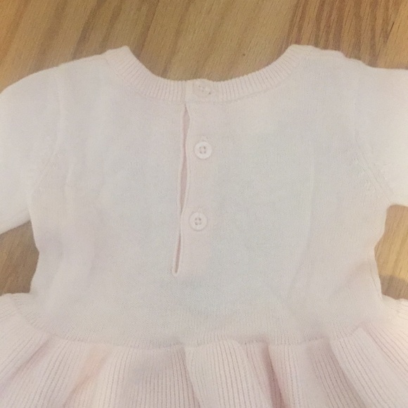 Baby Knit Peplum Top and Bottom set - Picture 3 of 5